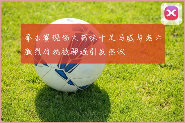 拳击赛现场火药味十足马威与老六激烈对抗被驱逐引发热议